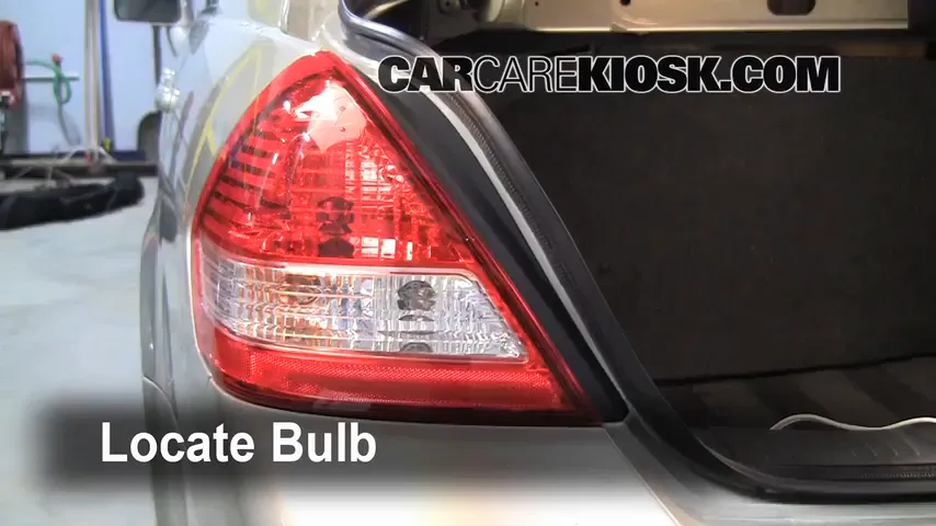2008 Nissan Versa S 1.8L 4 Cyl. Sedan Lights Reverse Light (replace bulb)